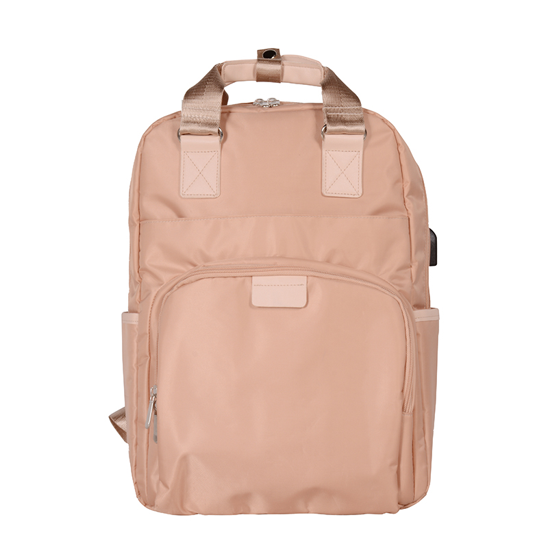 LJ23-008 Backpack ríomhaire glúine simplí agus praiticiúil